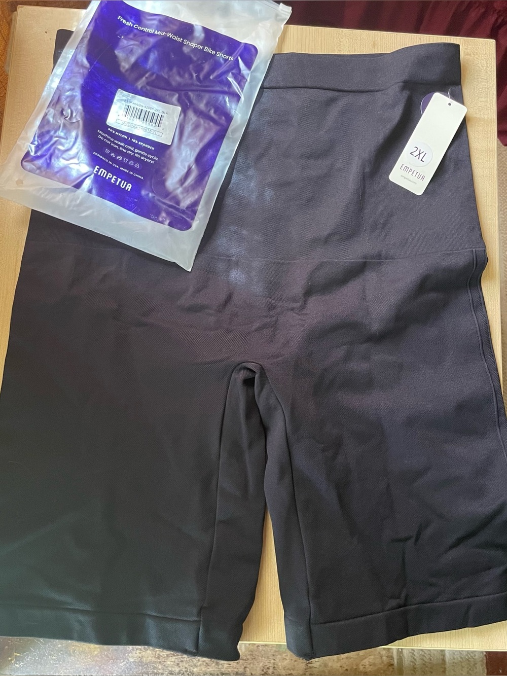 BIKE SHORTS Empetua by Shapermint Fresh Control Mid-Waist Shaper Bike Shorts
